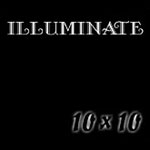 10x10 Schwarz